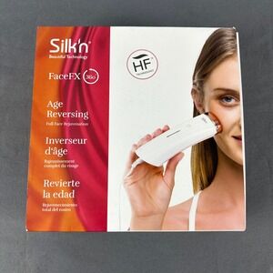 Silk'n FaceFX 360 Anti-Aging Skin Tightening Rejuvenation Device Complete w/ Box
